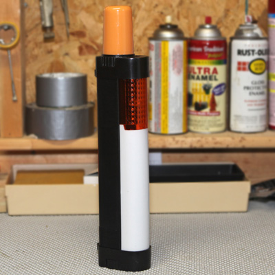 SUNSCOPE® 4-in-1 Lantern - This compact lantern is perfect to carry along for emergencies. It features a bright LED light, soft light, emergency blinker and signal wand. It also comes with a carrying strap and uses 3 D batteries (not included). 
